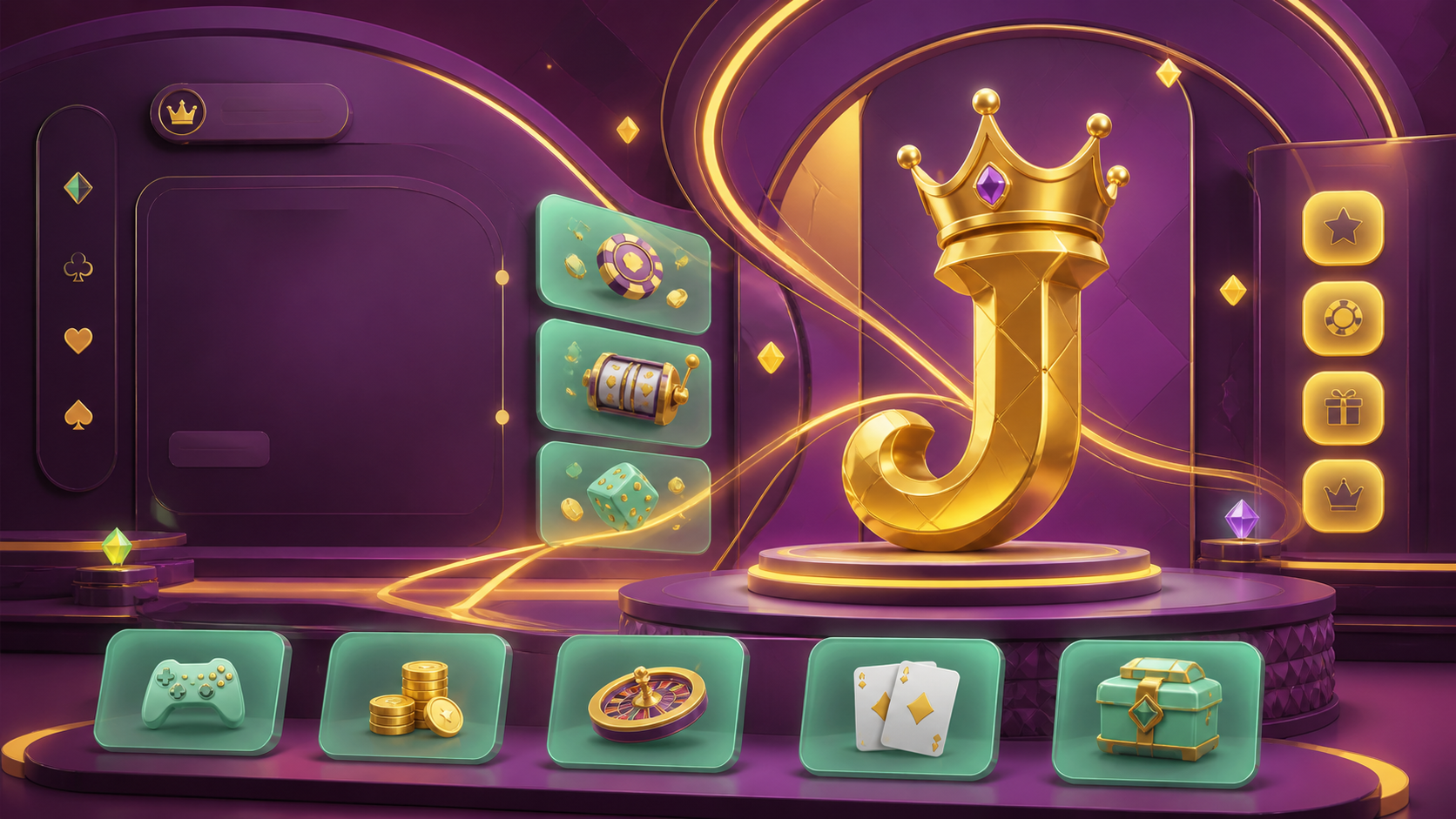 Joy Casino — оригинальная игровая сцена